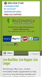 Mobile Screenshot of biosynergy.com